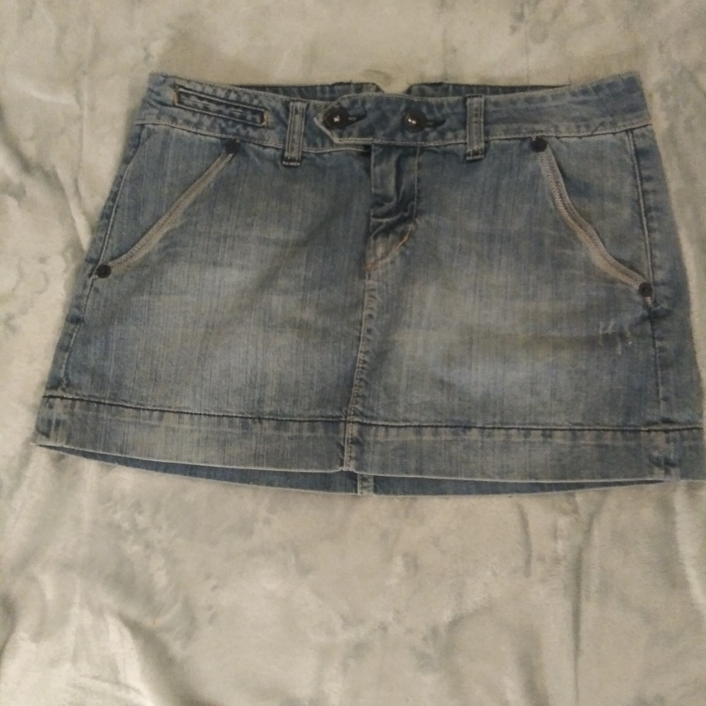 American Eagle Denim Short Skirt